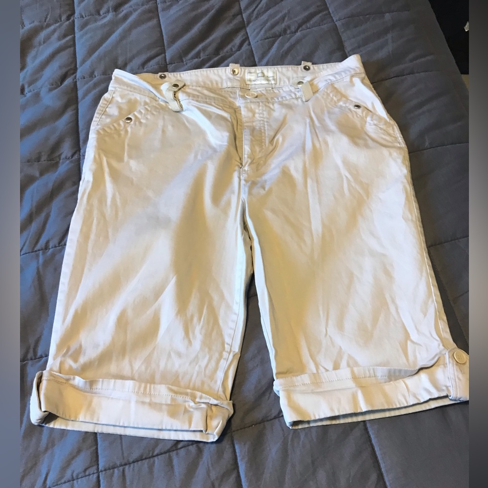Size 12 cotton walking shorts.
